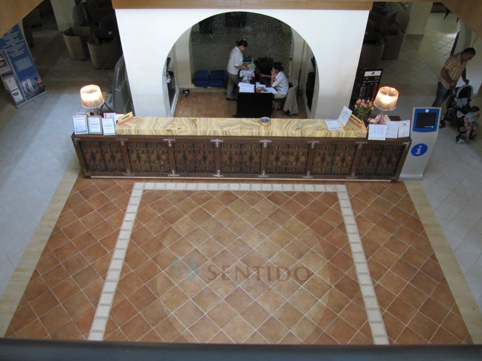 Blick auf die Lobby Sentido Djerba Beach