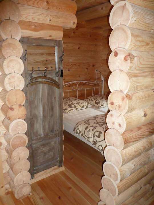 Blick ins Schlafzimmer Montara Suites Bodenmais