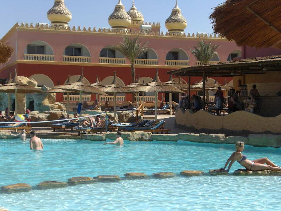 Großer Pool Pickalbatros Alf Leila Wa Leila Resort - Neverland Hurghada
