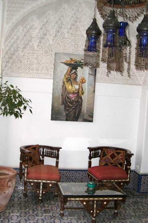 Inneneinrichtung Hotel Riad Palais Sebban
