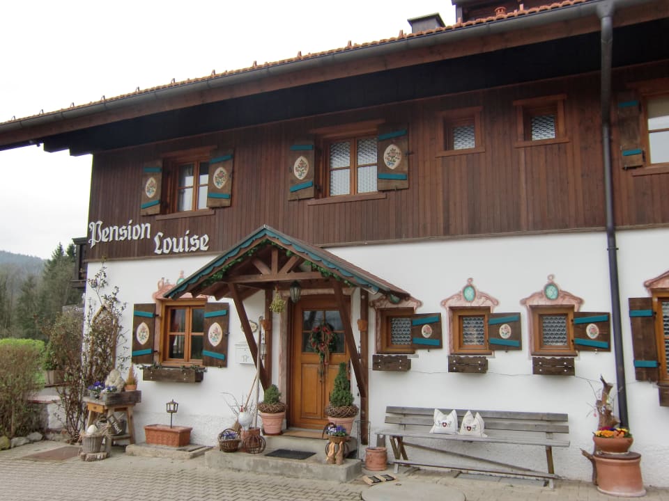 Blick auf die Pension Pension Louise