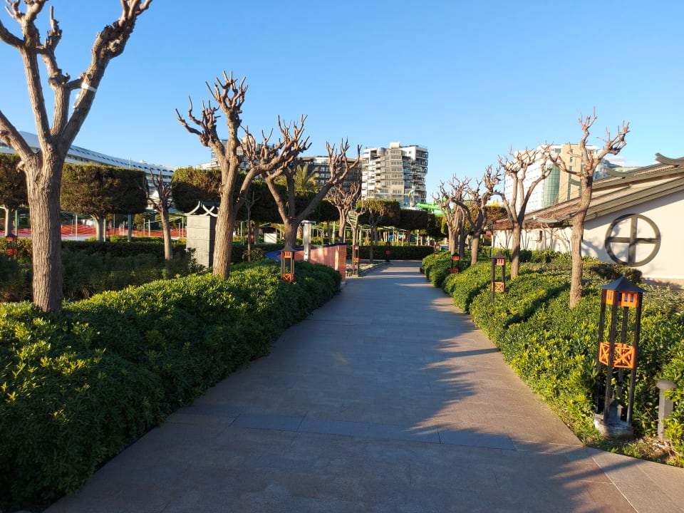 Gartenanlage Limak Lara Deluxe Hotel & Resort