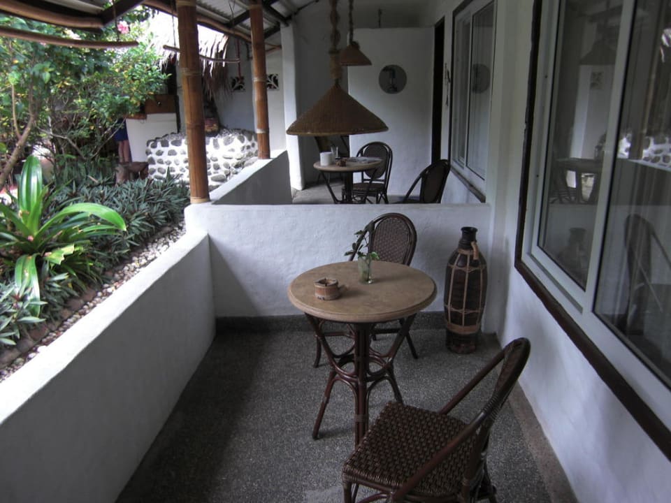 Terrasse vor Standardzimmer Hotel El Dorado Beach Resort