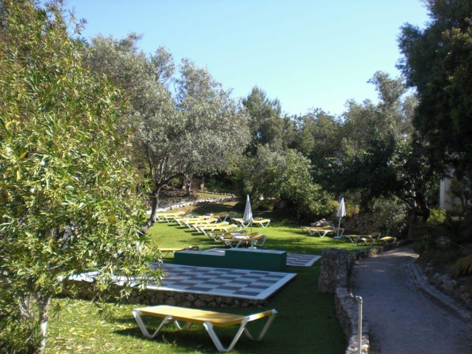 Gartenschach im Hauptbereich Hotel Quinta do Paraiso