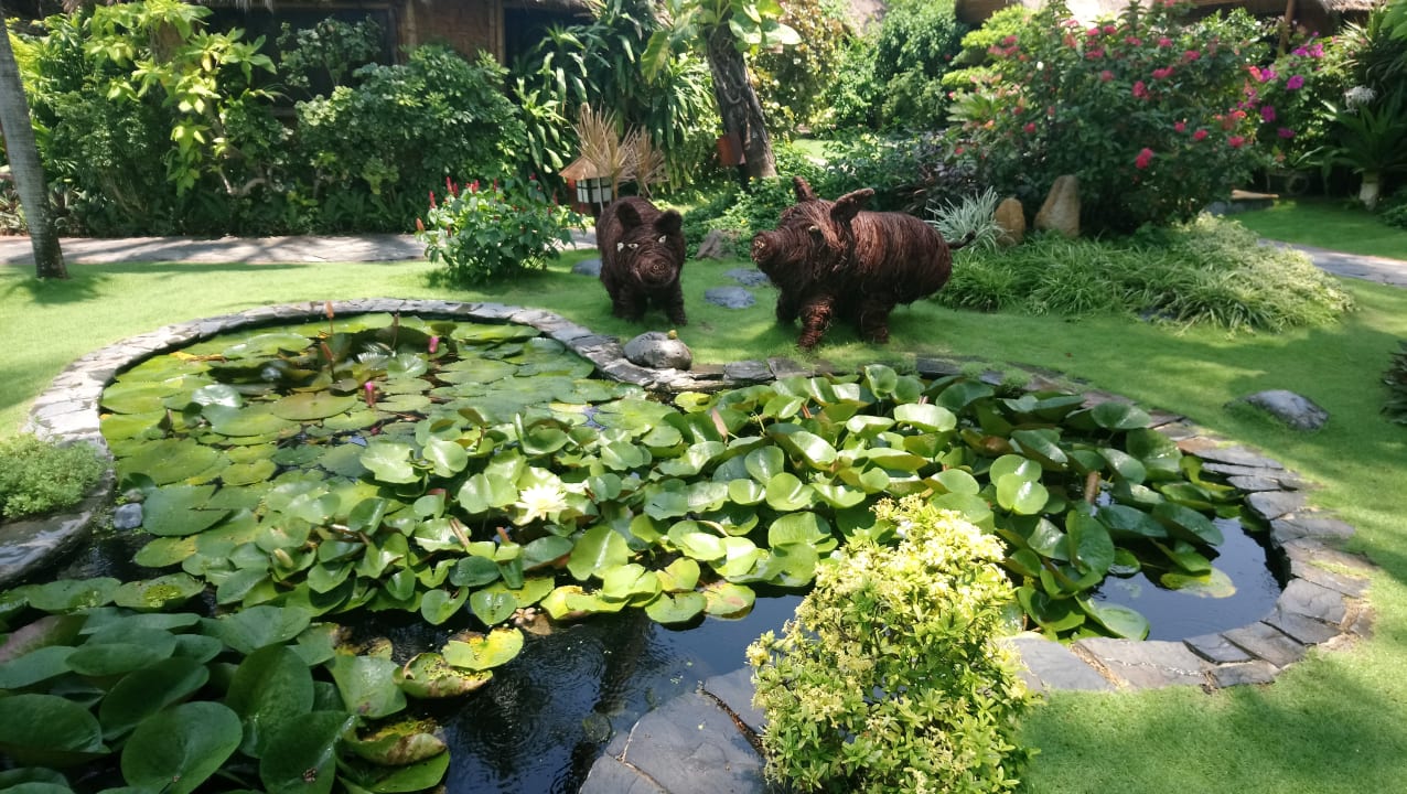 Gartenanlage Bamboo Village Beach Resort & Spa