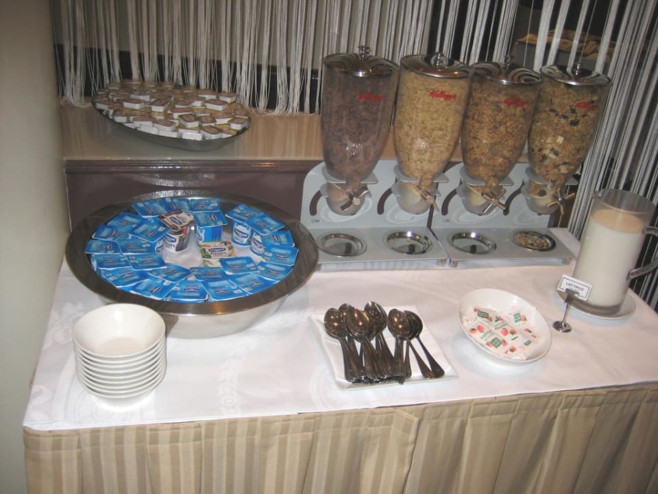 Frühstücksbuffet  Hotel Ampère