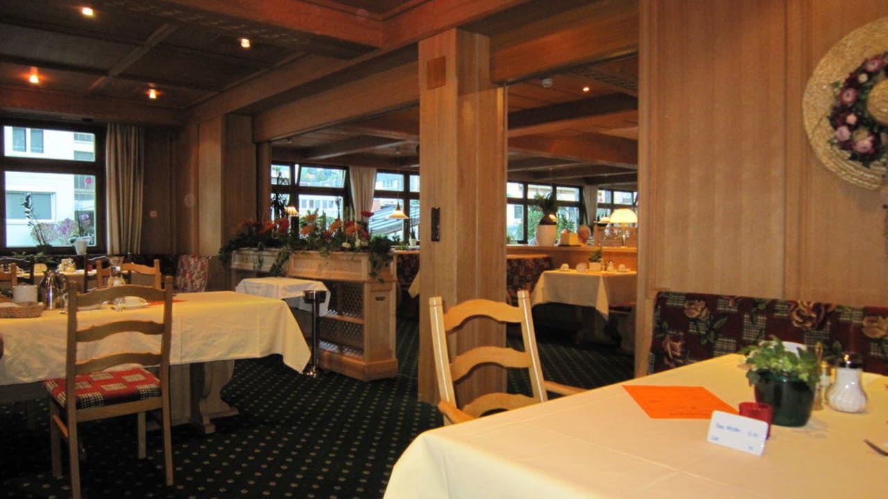 Gastraum Hotel Zimba