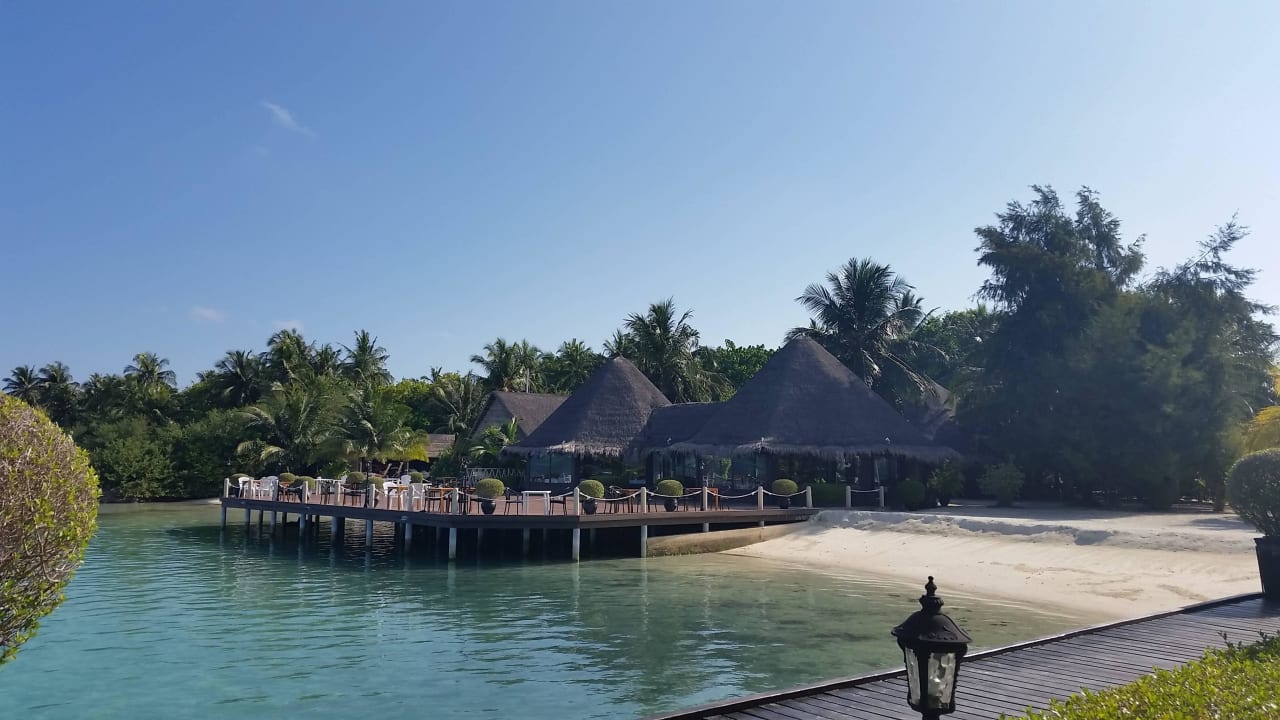 Teilblick auf die Insel Adaaran Select Hudhuran Fushi - Premium All Inclusive