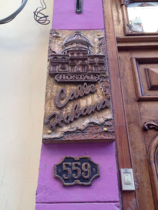 Außenansicht Hostal Calle Habana