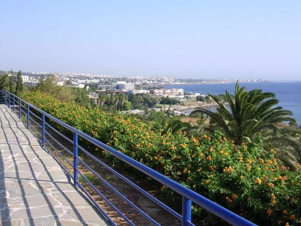 Ausblick von der Terrasse Kresten Palace Hotel