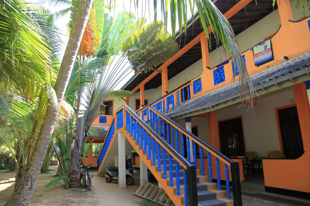 Treppe in den ersten Stock Palm Beach Guesthouse