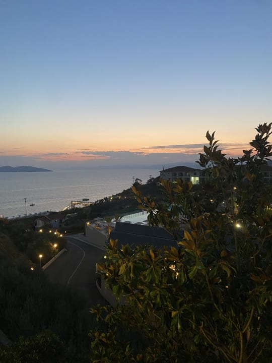 Ausblick Akrathos Beach Hotel