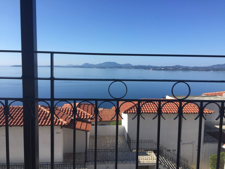 Ausblick vom Zimmer Hotel Pantokrator