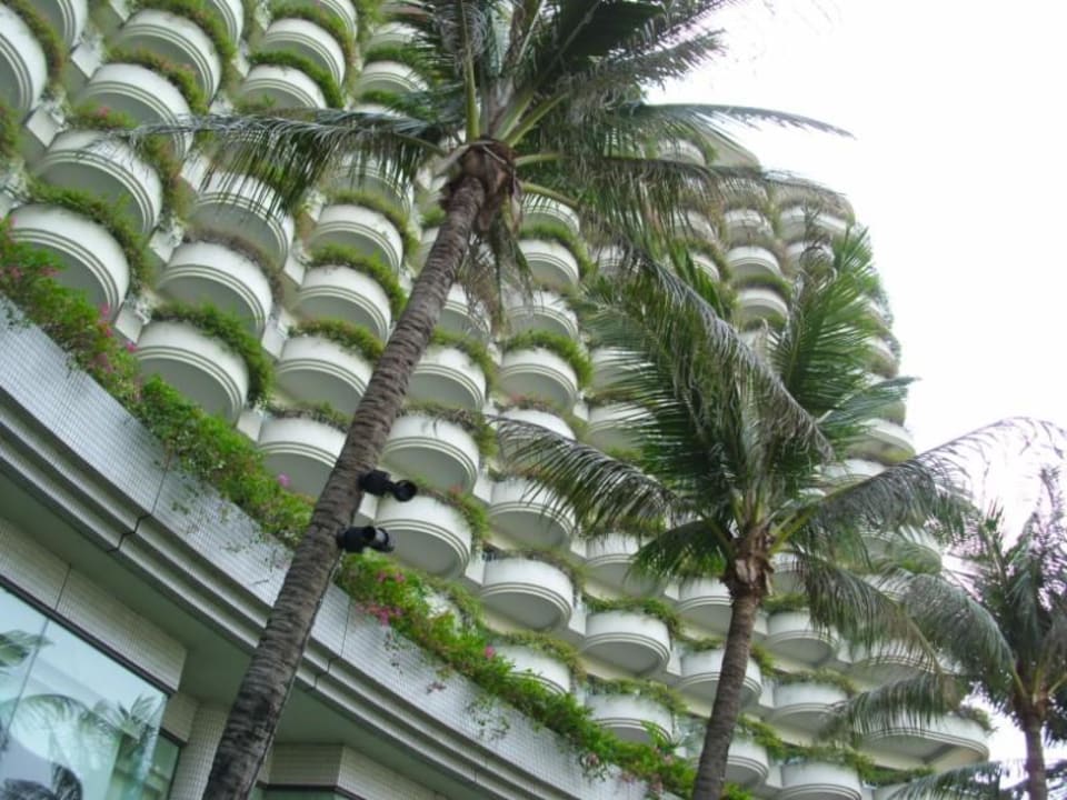 Ansicht vom Poolbereich Shangri-La Hotel, Bangkok