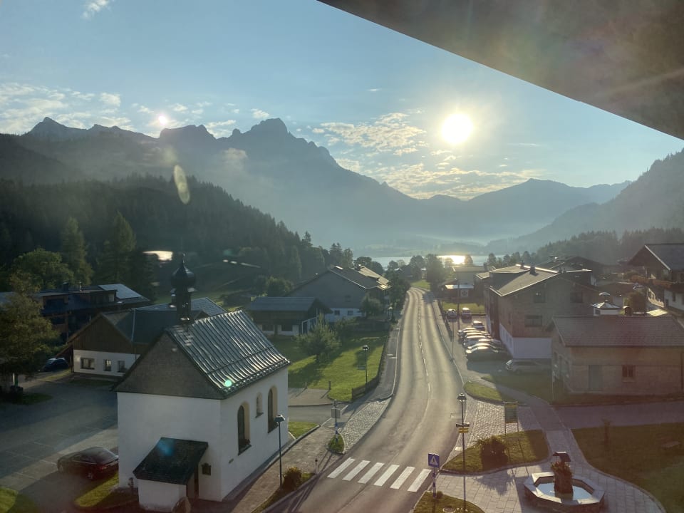 Ausblick Wellnesshotel ...liebes Rot-Flüh
