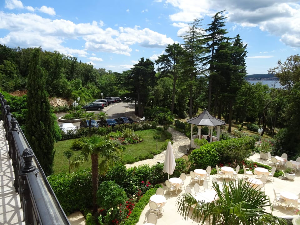 Terrasse und Park Hotel Kvarner Palace