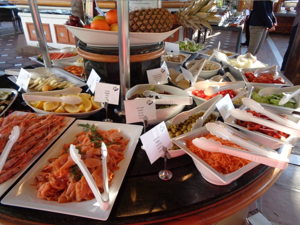 Leckeres Abendbuffet Dreams Jardín Tropical