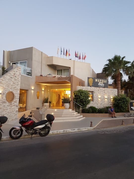 Außenansicht Nefeli Hotel Rethymno