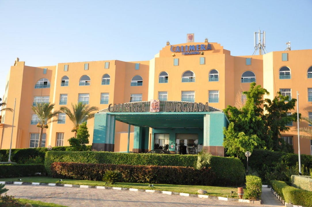 Hoteleingang Golden Beach Resort