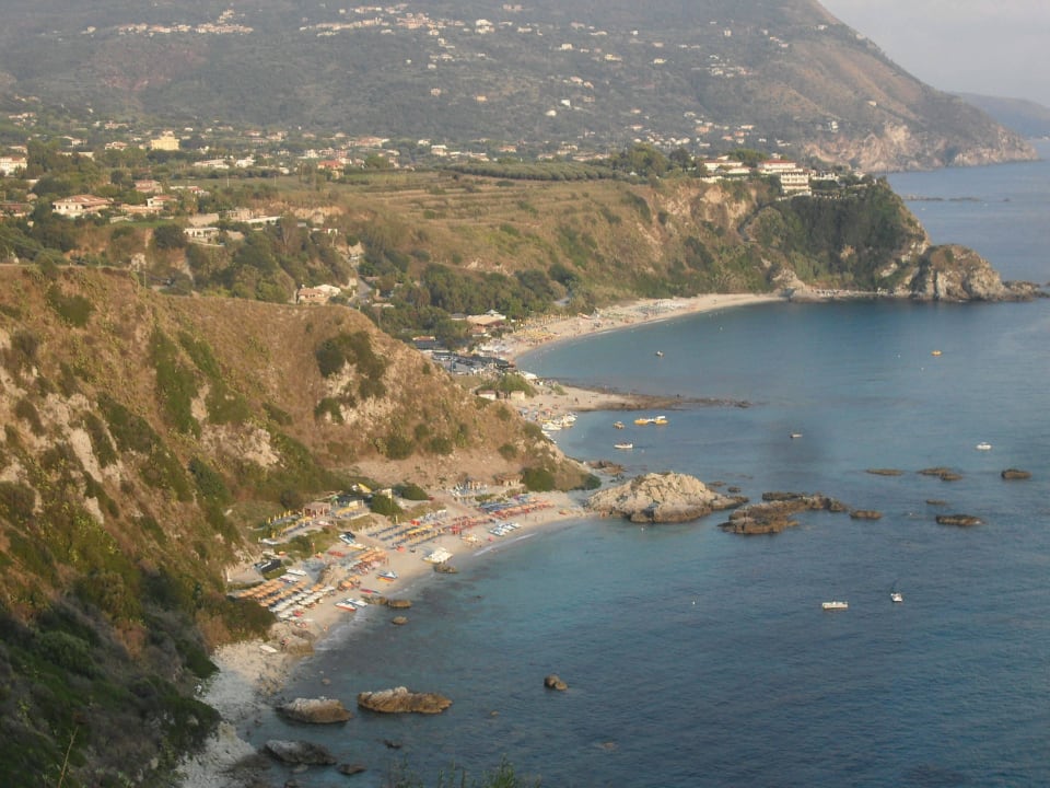 Blick vom Capo Vaticano Hotel Residence Santa Chiara