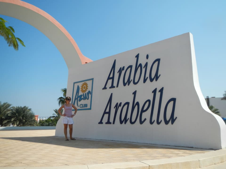 Eingang Arabia Azur Resort