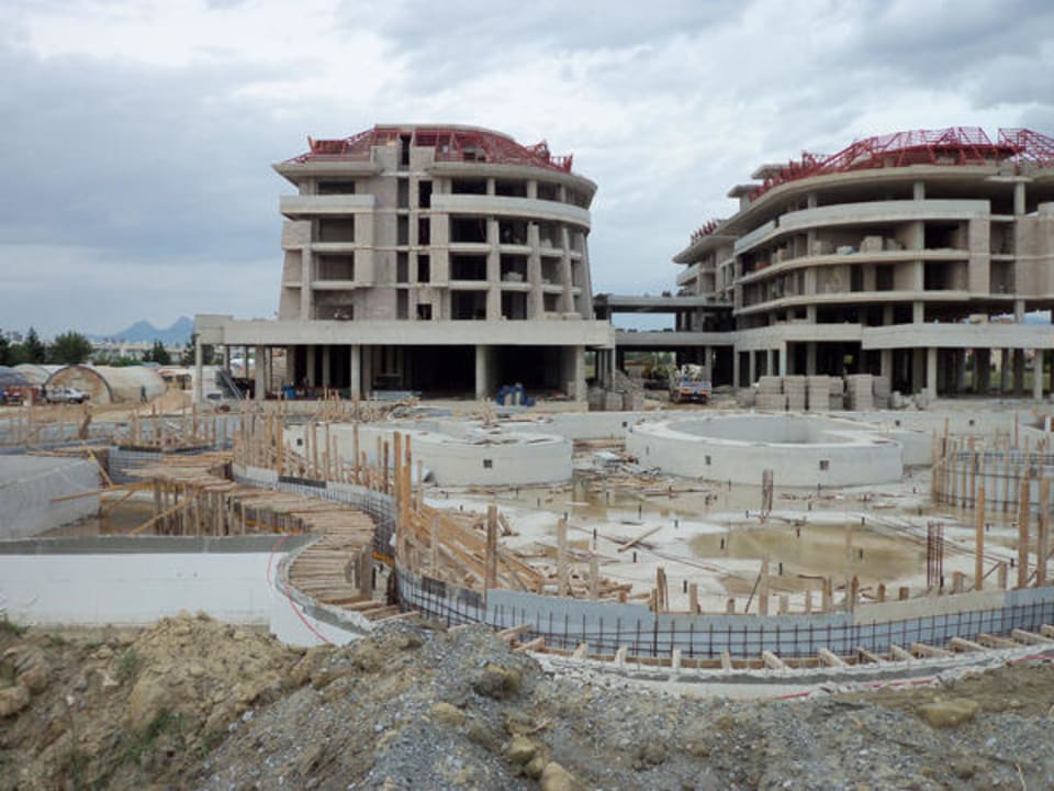 Sherwood Dreams in der Bauphase Sherwood Dreams Resort