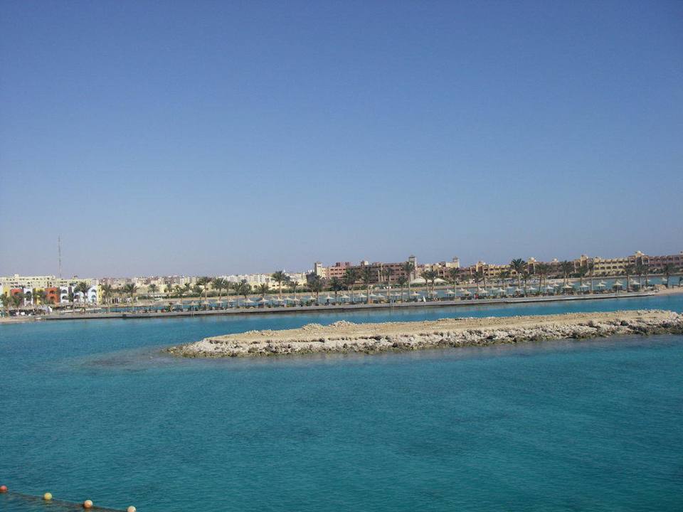 Ausblick vom Balkon  Arabella Azur Resort