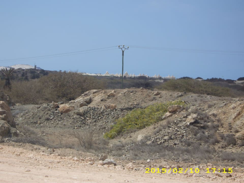 Blick zum RIU Karamboa von der neuen Brücke Hotel Riu Karamboa