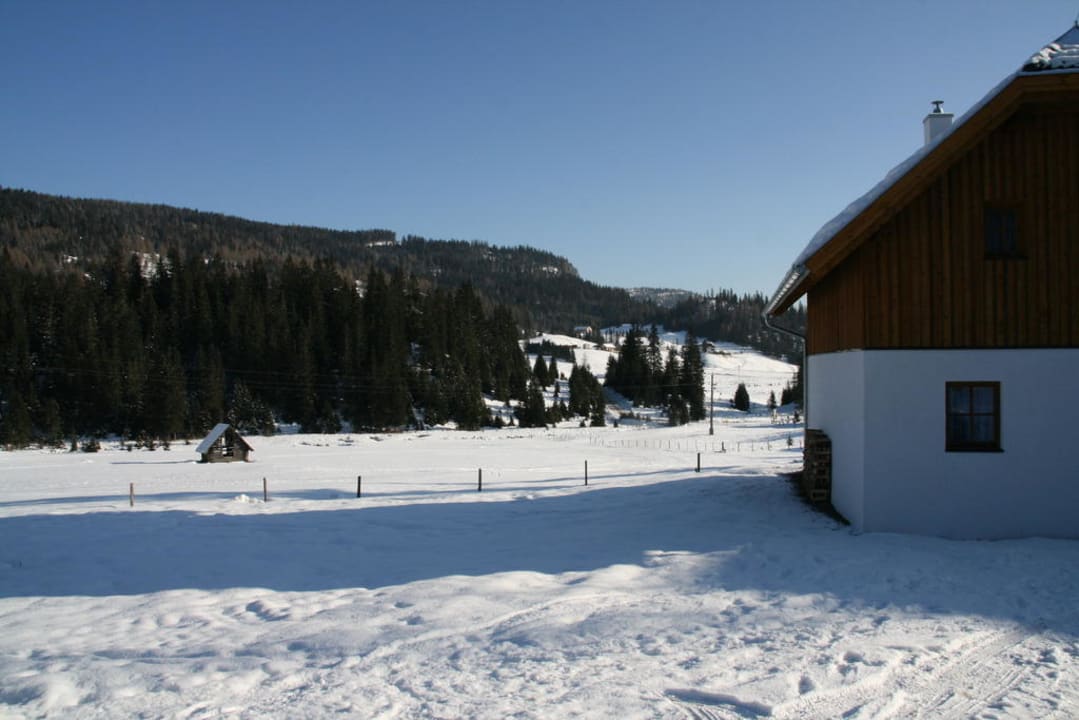 Winter Impression - Haustyp C Hüttendorf Flattnitz
