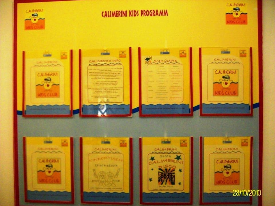 Kinderclub Calimerini - Programm Calimera Yati Beach