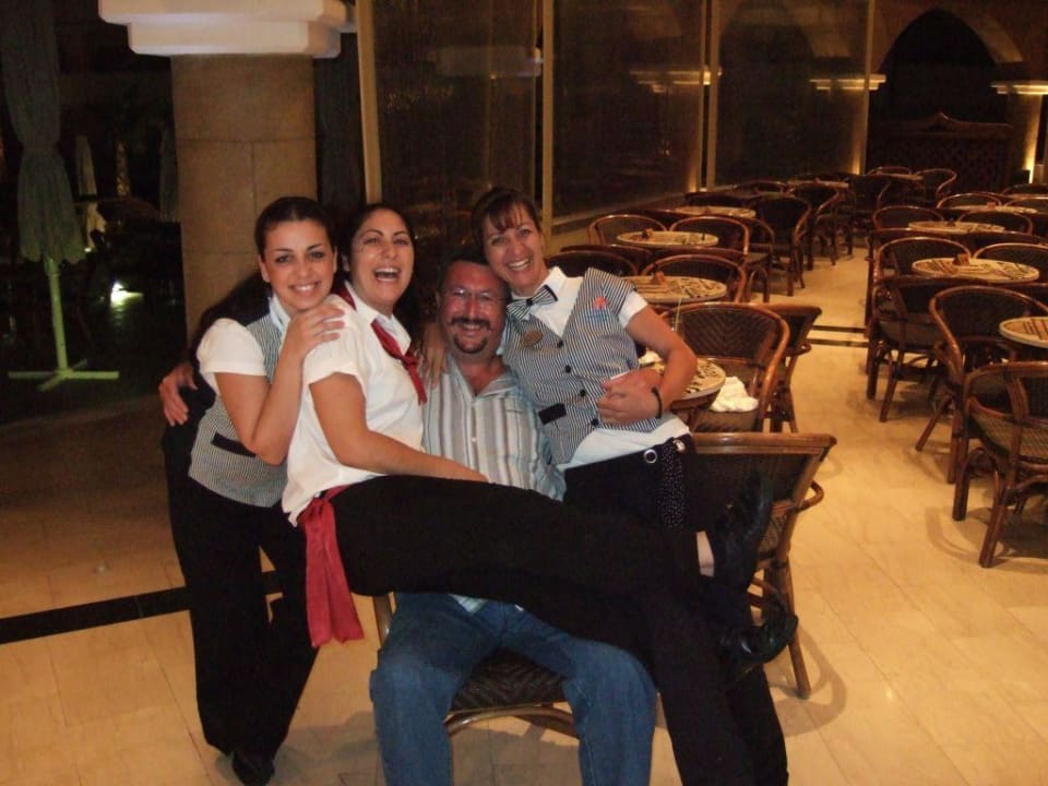 Immer für einen Scherz bereit! Hotel Kalithea Horizon Royal