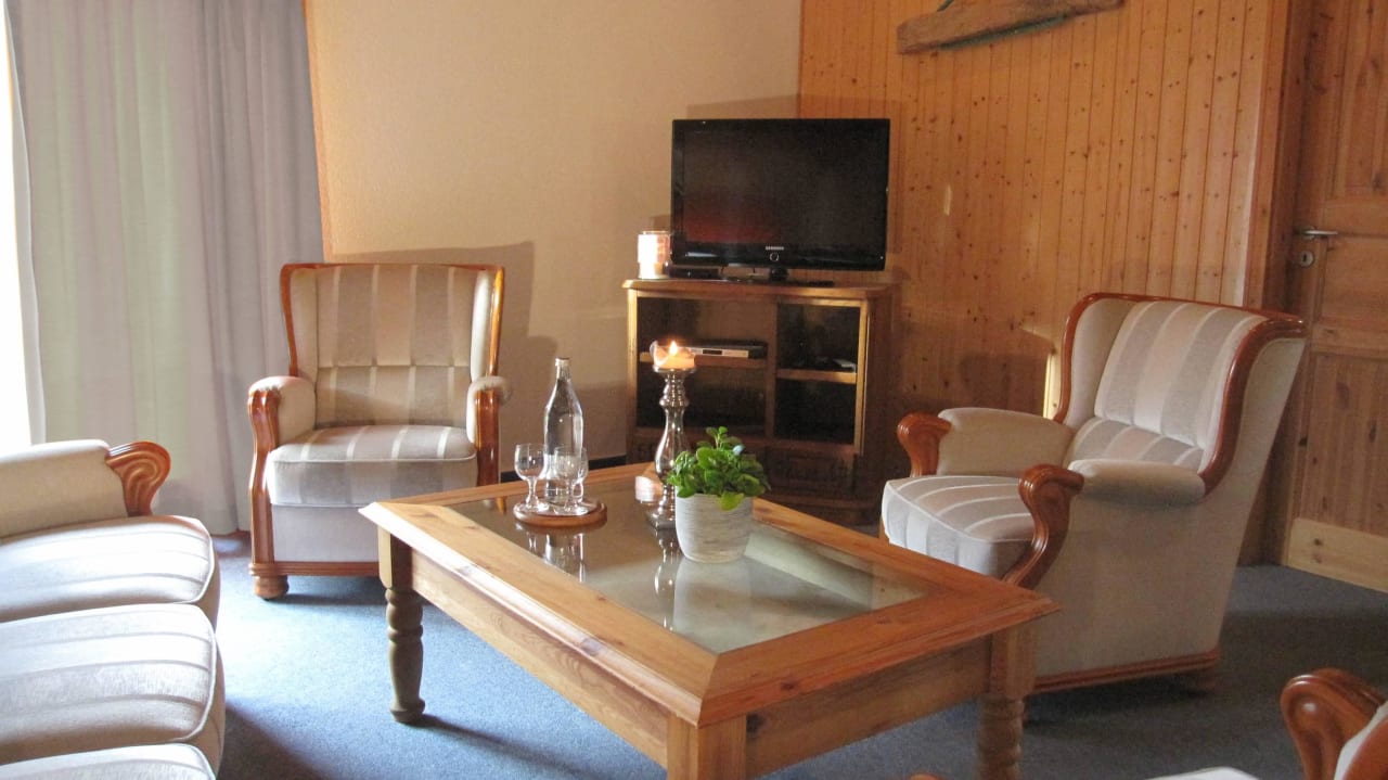 Wohnzimmer Ferienhaus Deichschätzchen