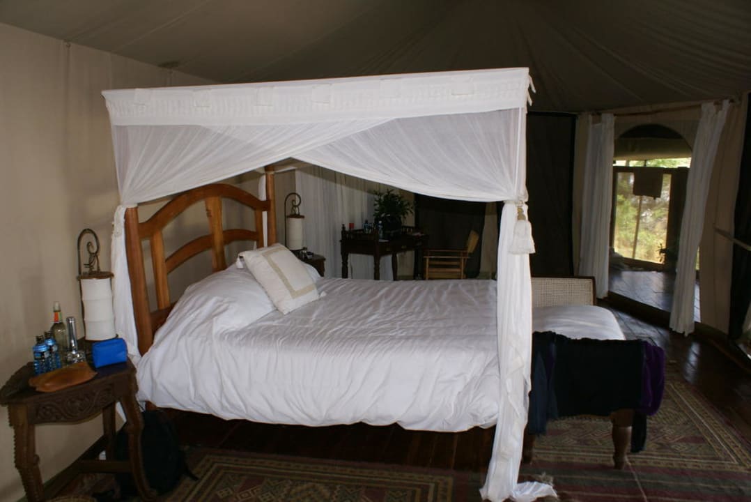 Das Innenzelt Camp Ngare Serian