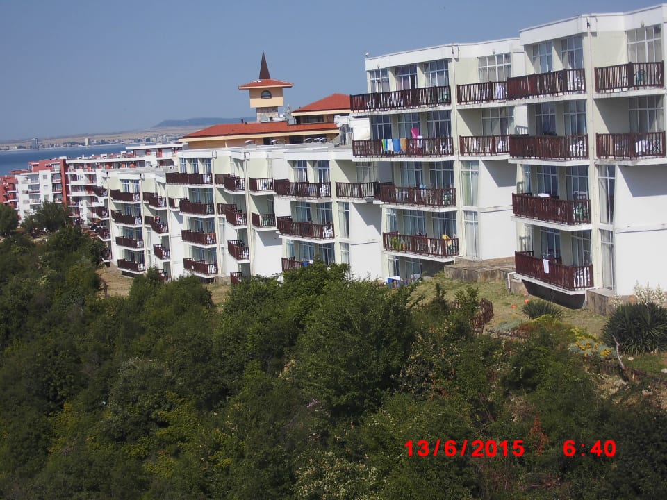 Blick zum Sonnenstrand Paradise Beach Hotel