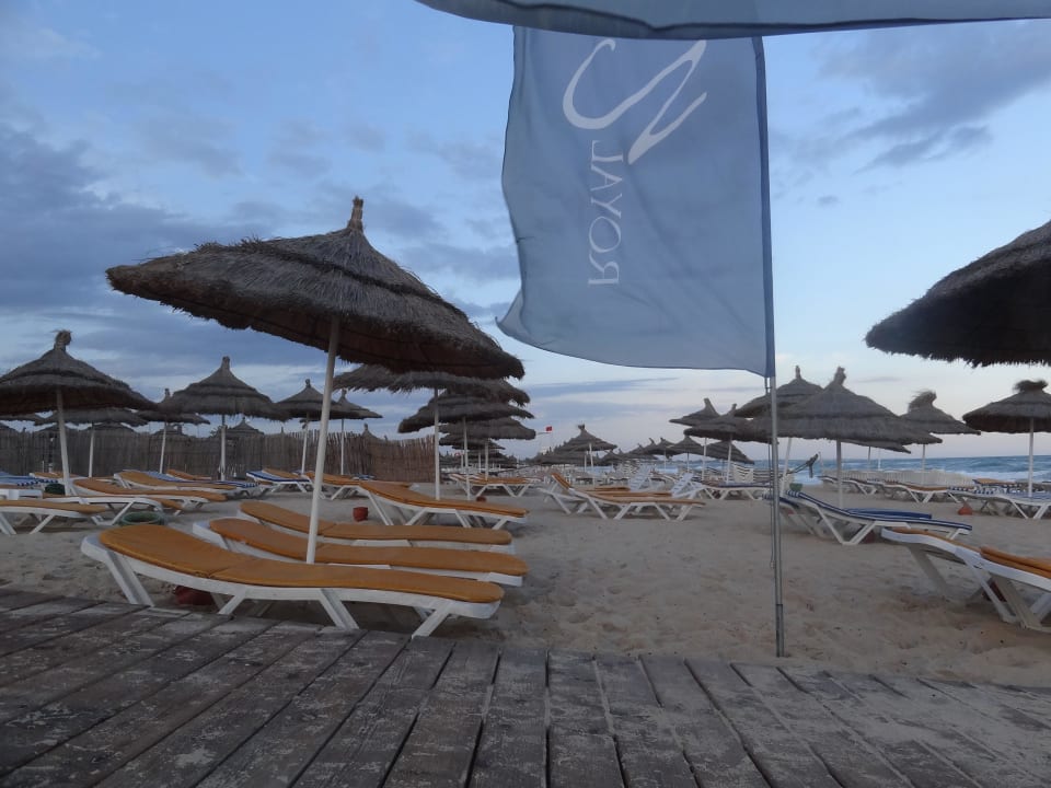 Beach by the hotel Hotel Royal Nozha