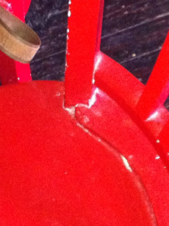 Schmutiger Stuhl im Eßbereich Pickalbatros Sands Hotel - Port Ghalib