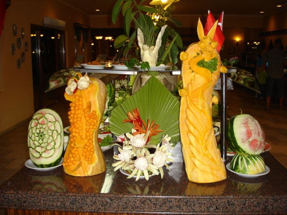 Dekoration im Restaurant Club Grand Side