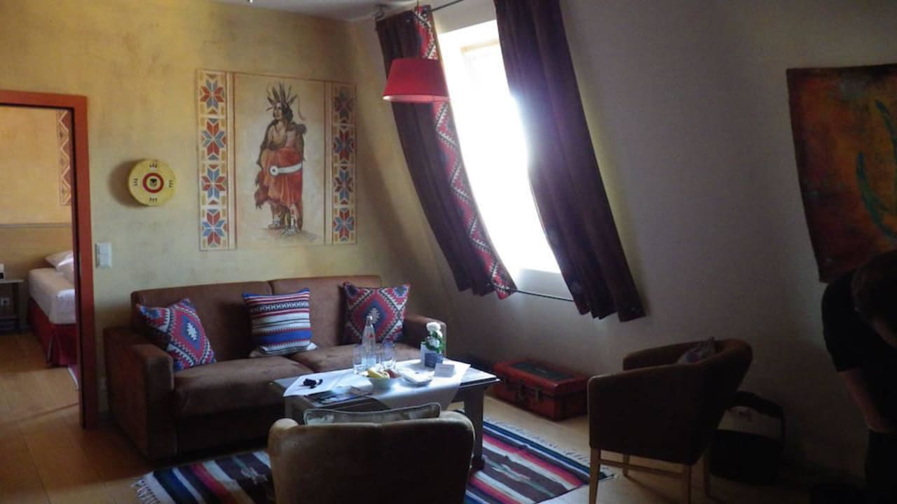 Wohnzimmer Suite Lateinamerika Hotel Bell Rock Europa-Park