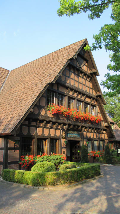 Außenansicht Romantik Hotel Jagdhaus Eiden am See