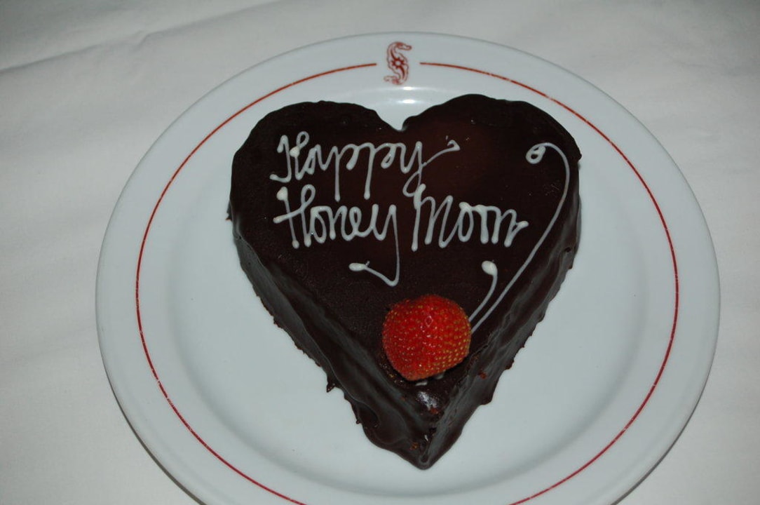 Schoki-Kuchen für Honeymooner  Puri Santrian