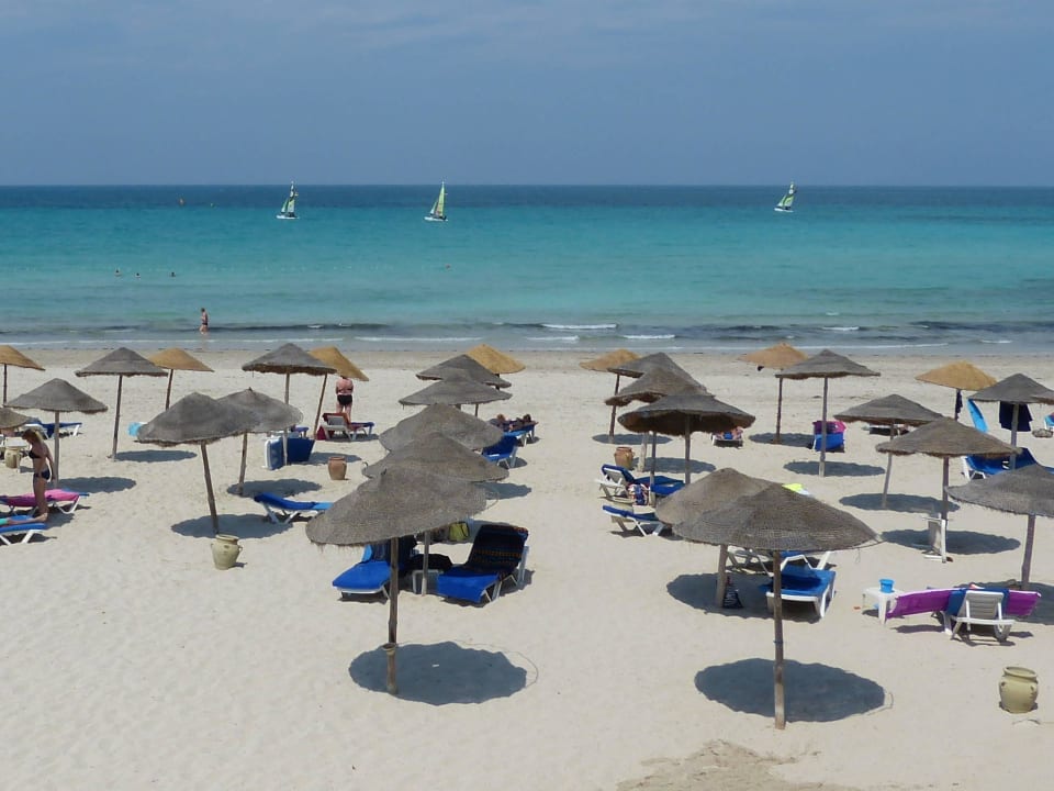 Blick vom "Windfang" Sentido Djerba Beach