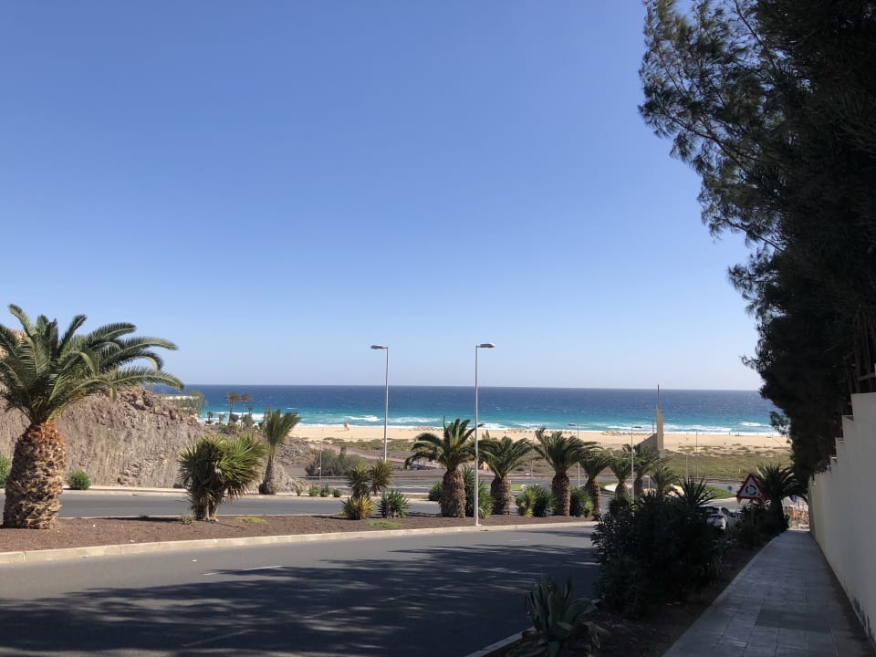 Weg zum Strand, Meer Occidental Jandía Mar