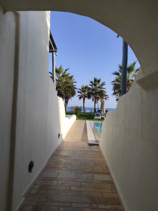 Ausblick Lyttos Beach Hotel