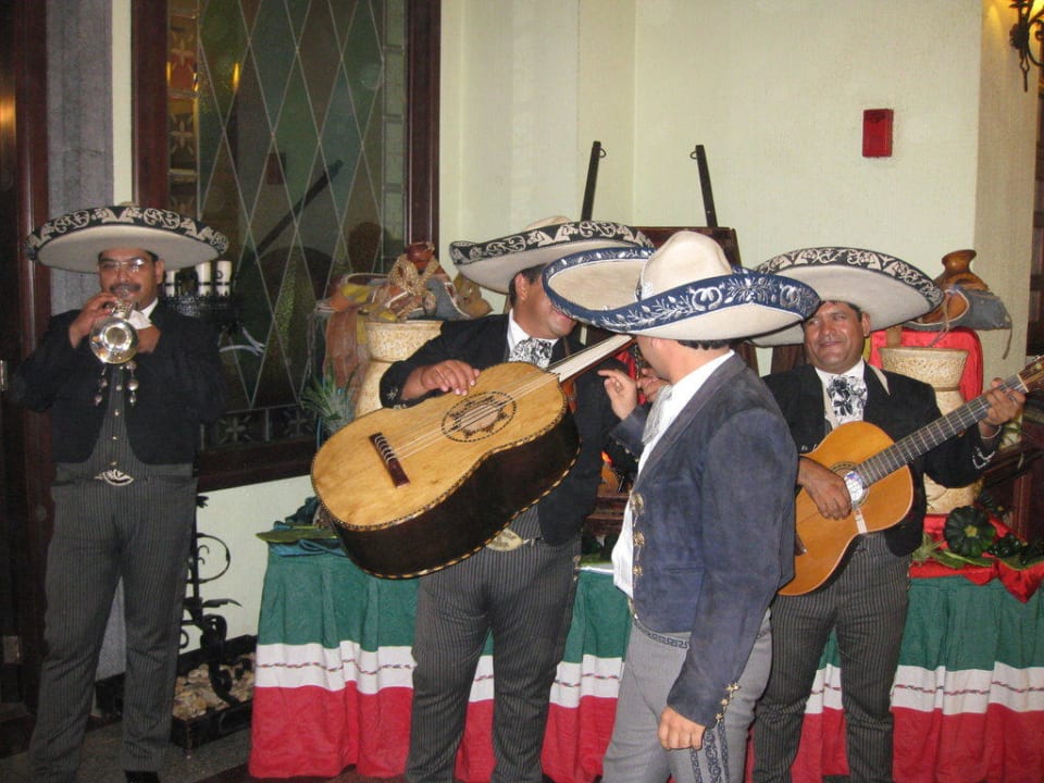 Band im Restaurant Hotel Riu Cancun