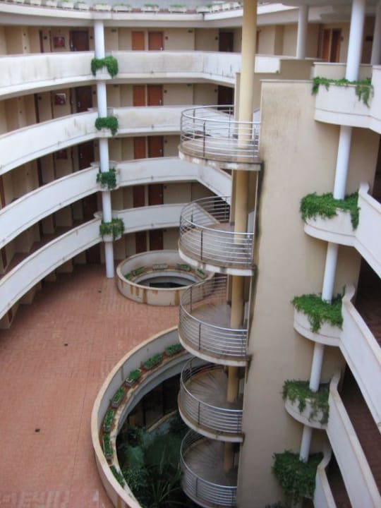 Innenhof Haus  allsun App.-Hotel Orient Beach