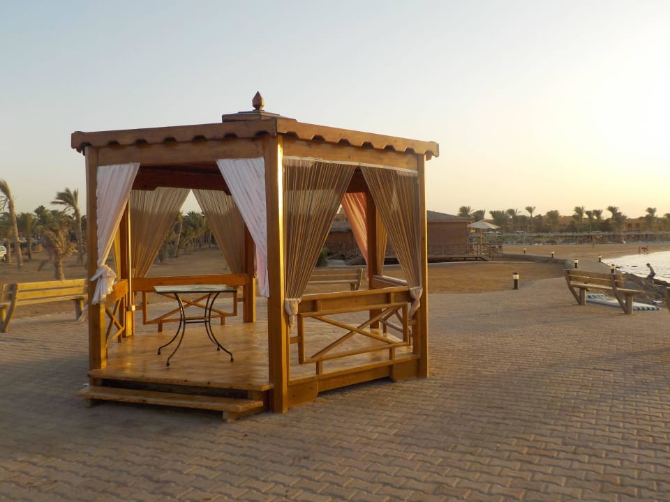 Sonnenuntergang am Beach Stella Garden Resort & Spa, Makadi Bay