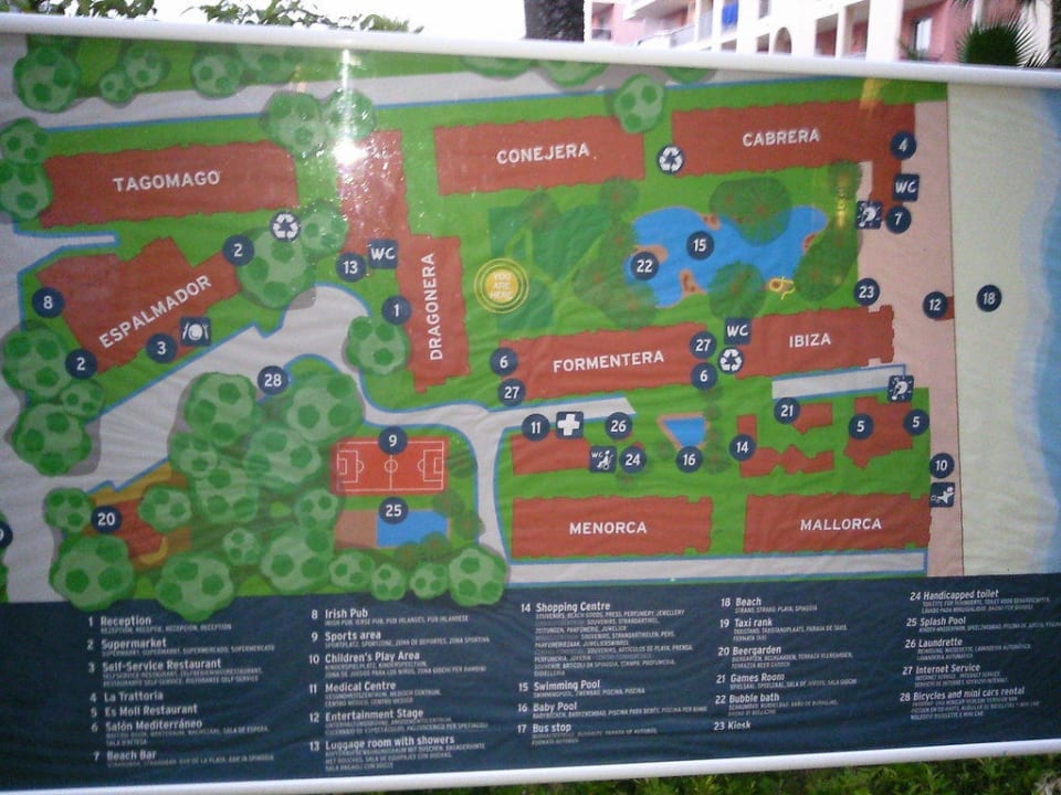 Übersicht der Hotelanlage Grupotel Alcudia Pins