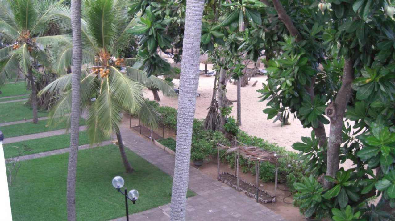 Blick vom Balkon Hotel Jetwing Blue