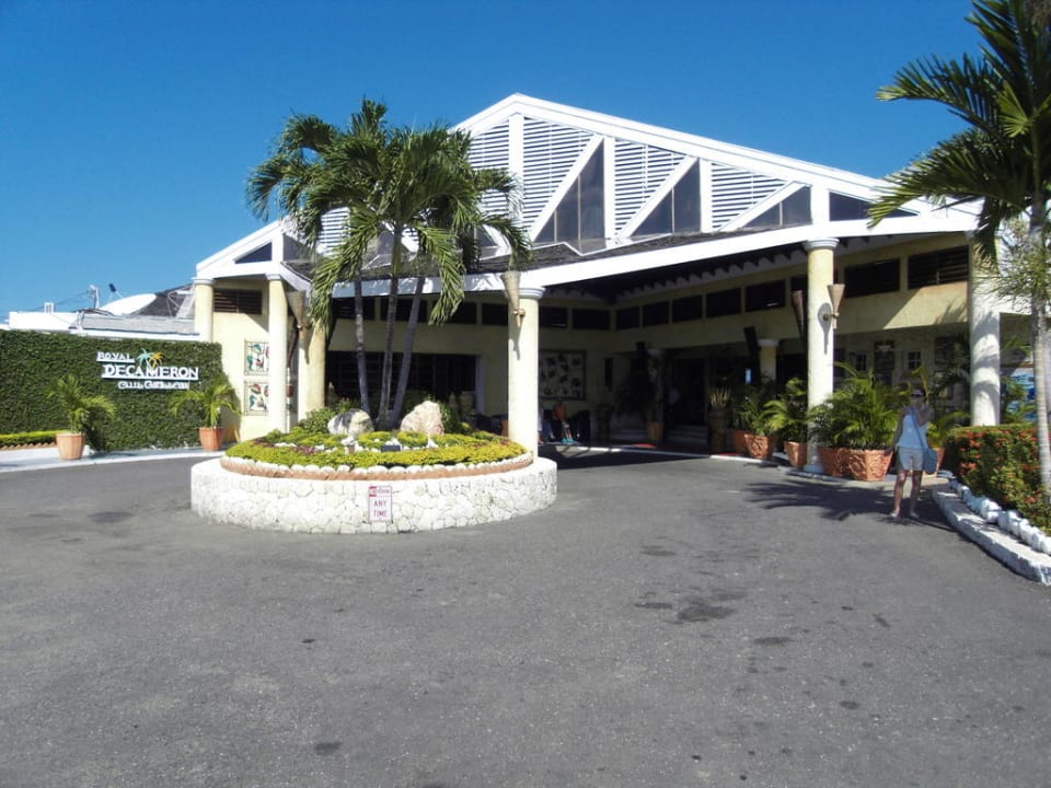 Der Eingang Grand Muthu Club Caribbean Runaway Bay