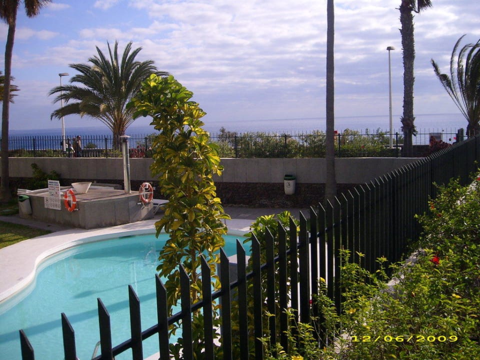 Unser Hotelpool, etwa 20m lang Hotel Principado